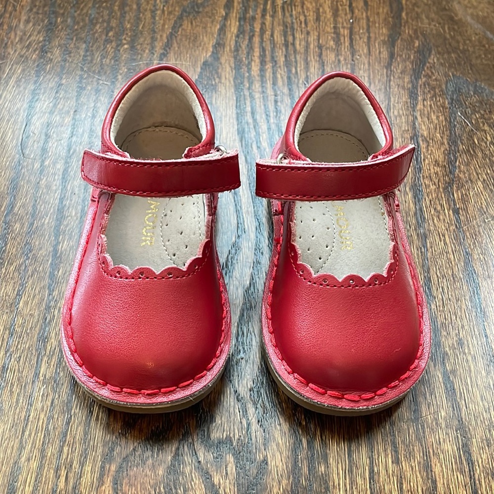 Toddler Red Mary Janes